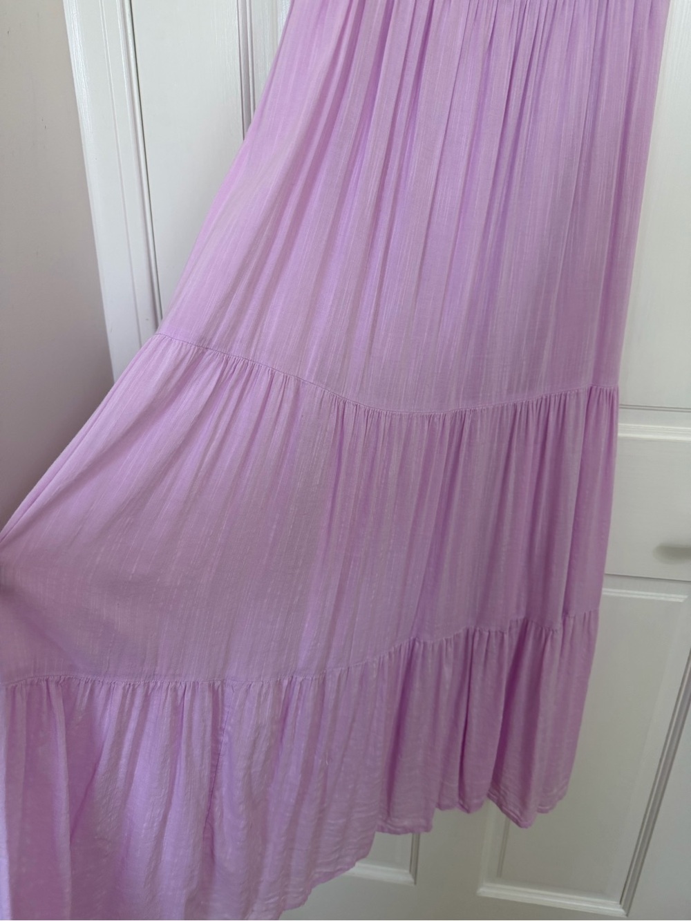 Old Navy Gauze Tiered Maxi Dress XS - Picture 3 of 6